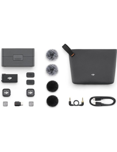 DJI MIC 3 (2 TX + 1 RX + Charging Case) DJMC30