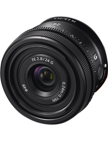 Sony FE 24mm f2.8 G. Garanzia Sony 2 anni