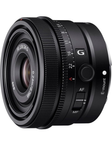 Sony FE 24mm f2.8 G. Garanzia Sony 2 anni