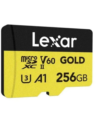 Lexar Professional Gold UHS-II U3 V60 micro SDXC 256GB