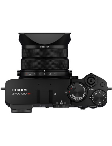 Fujifilm GFX100 RF in black. 2-year warranty from Fuji Italia