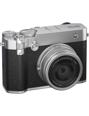 Fujifilm GFX100 RF Silver. 2-year warranty from Fuji Italia