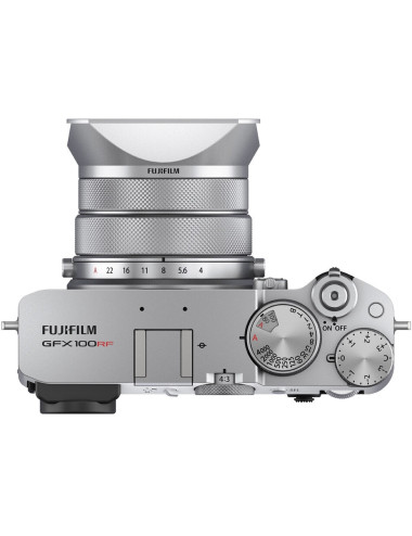 Fujifilm GFX100 RF Silver. 2-year warranty from Fuji Italia