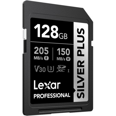 Lexar Professional SDXC 128GB  UHS-I  V30 205MB/s 4K