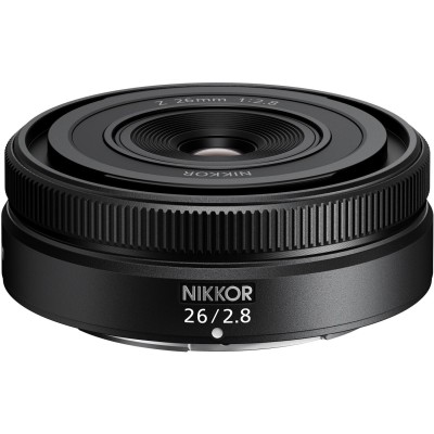 Nikon Nikkor Z 26mm f2,8. Garanzia Nikon 2 anni