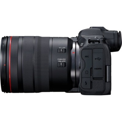 Canon EOS R5 + RF 24–105mm f/4. 2-year warranty