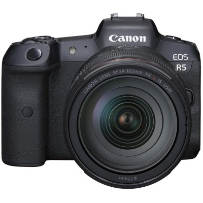 Canon EOS R5 + RF 24-105 mm f4.. Garanzia 2 anni