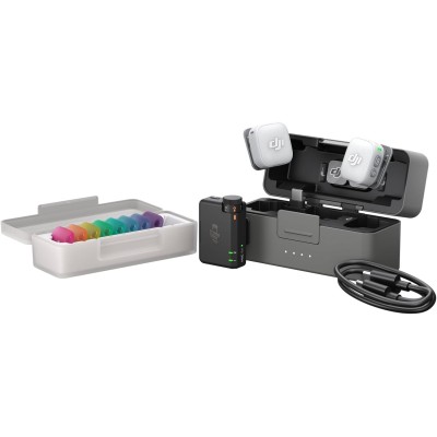 DJI Mic Mini 2 (2 TX + 1 RX + Custodia di ricarica)