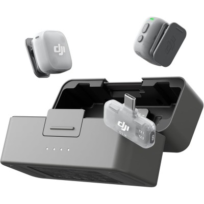 DJI Mic Mini 2 (2 transmitters + 1 receiver + charging case)